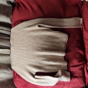 Divided Pale Pink Sweater Large